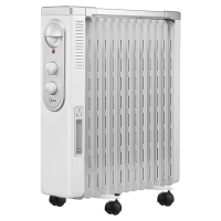 美的(Midea)油汀电暖取暖器家用卧室客厅电暖气加宽13片油汀暖气片节能立式NY2513-16FW