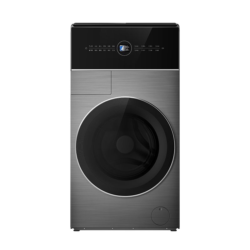 TCL 12公斤双子舱Q6分区洗衣机母婴双直驱变频全自动双筒分类洗烘一体滚筒智能自动投放超薄G120Q6-HDY