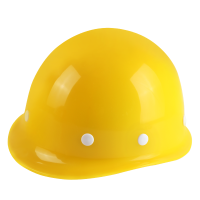 新越昌晖圆顶钢盔式安全帽 ABS高强度工地工程建筑施工防砸抗冲击劳保头盔 安全帽 黄色 XY-LF12
