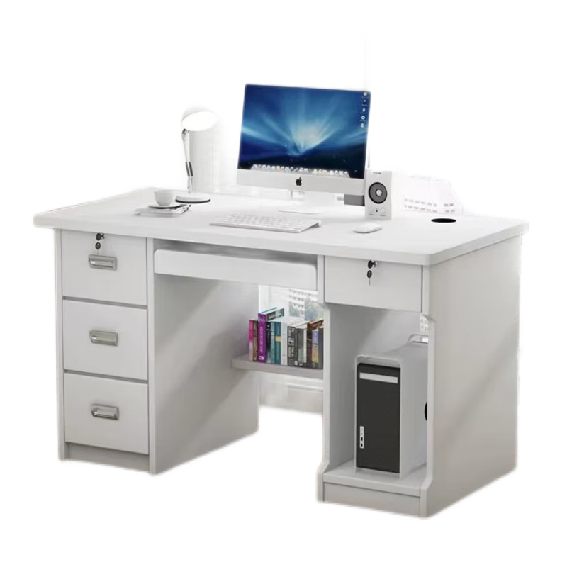 定制办公桌写字台带锁带抽屉简约 120*60*75 台式电脑桌