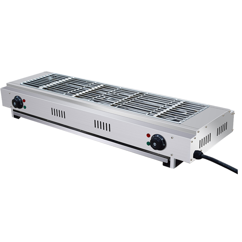 电烧烤炉黄金蛋家用烤串机商用摆摊烤羊肉串烤生蚝烤面筋电烤炉_新款加厚58型电烧烤炉自带插头