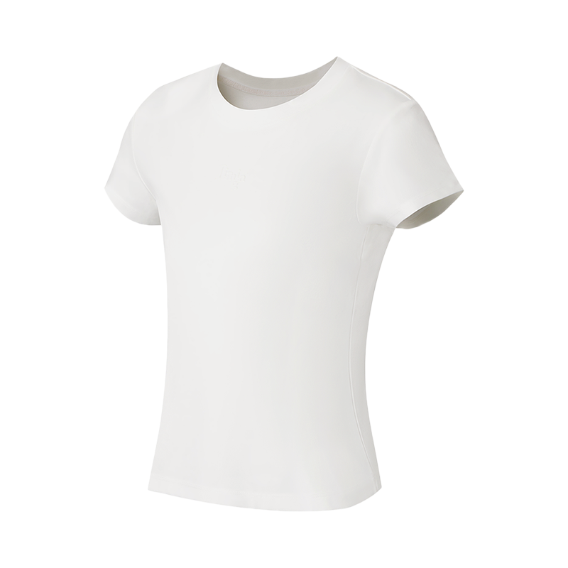 李宁短袖T恤女士2022新款健身系列女装圆领上衣运动衣针织运动服