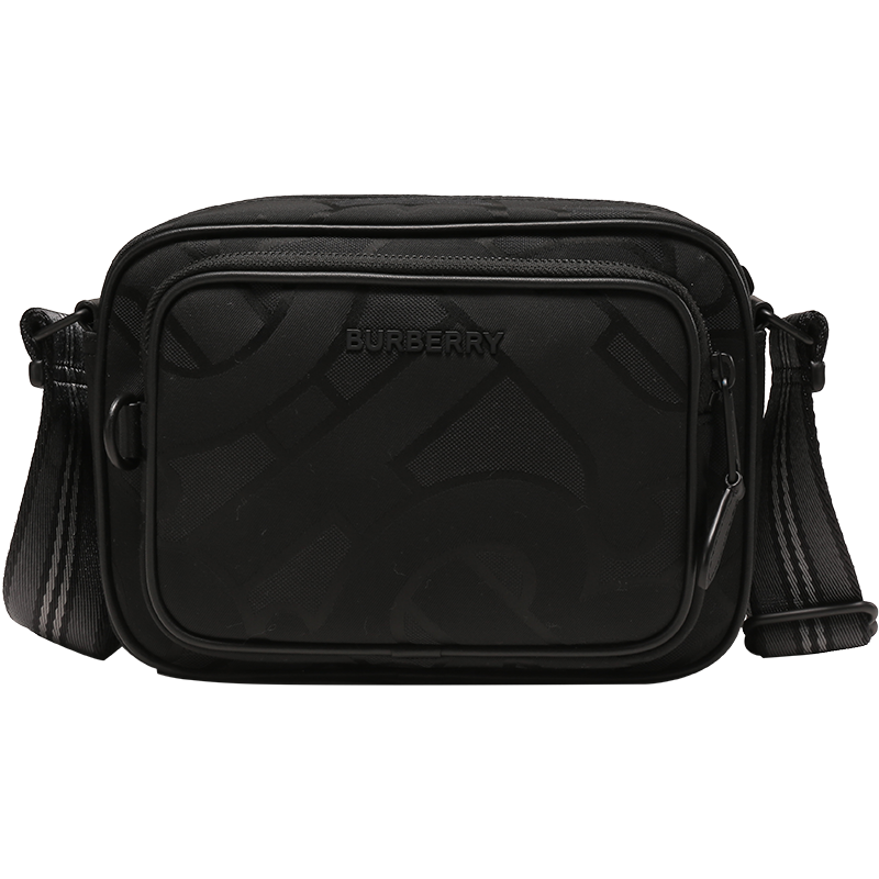 BURBERRY 博柏利 男款织物单肩斜挎包相机包 80437081
