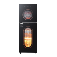 索奇消毒柜 二星级消毒 115L家用立式消毒碗柜厨房 双门高温餐具碗筷消毒 商用茶杯消毒柜 ZTP168-U