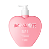 兰薇儿韩伦美羽娅芝沐浴露380ml清洁温和滋润光滑