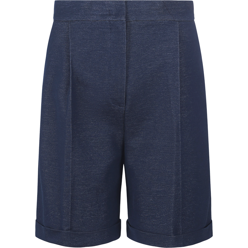 Max Mara 麦丝玛拉 女士棉质高腰休闲短裤五分裤 17810321 LUCHINO