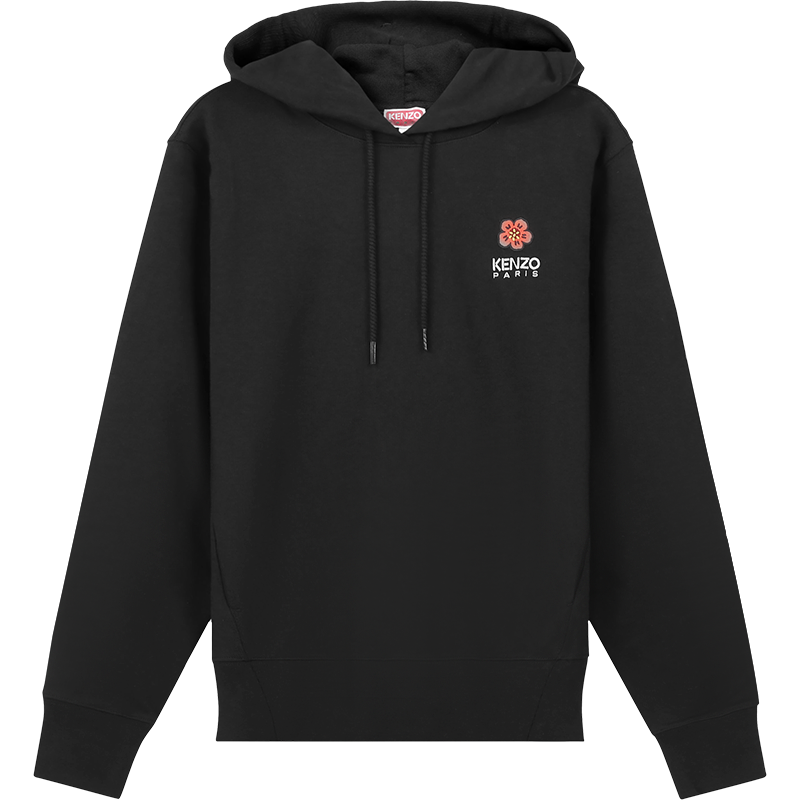 KENZO 高田贤三 女士BOKE系列棉质连帽长袖卫衣运动衫 FC6 2SW015 4MF