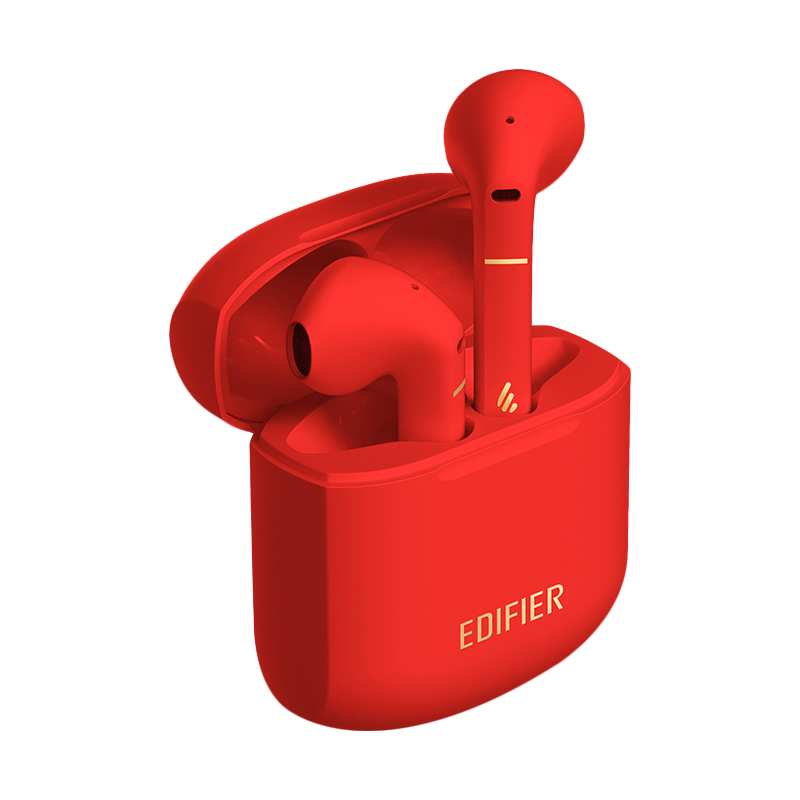 漫步者(EDIFIER) Z2 Plus 真无线蓝牙耳机 半入耳式耳机 适用华为苹果安卓小米 z2 plus高粱红