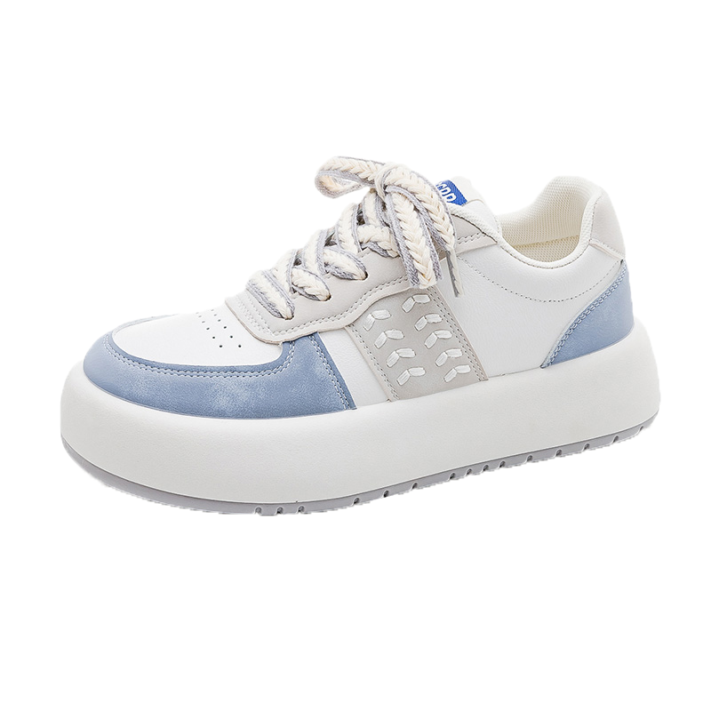 时言(SHIYAN)板鞋女2022秋季新款韩版女鞋厚底松糕鞋女ins潮流小白鞋