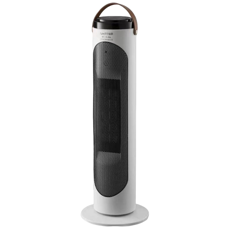 苏宁宜品立式取暖器暖风机家用节能省电立式电暖气PTC速热电暖器小太阳-遥控款白色