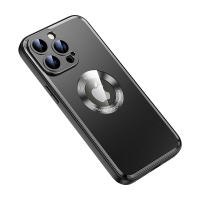 魅爱琳 iPhone13 Pro Max手机壳 苹果13保护套外壳 光影露标磨砂 金属防摔轻薄软套 全包炫酷散热时尚潮壳
