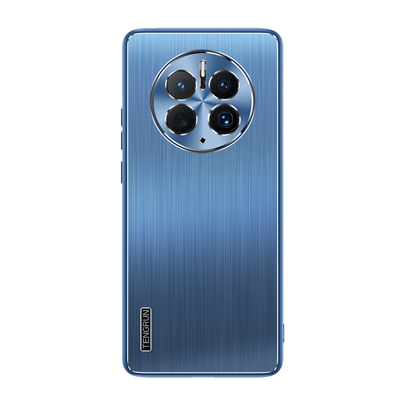 魅爱琳 华为Mate50手机壳 Mate50Pro保护套外壳 轻薄金属拉丝防摔 轻薄时尚软边 防指纹散热 炫酷潮时尚