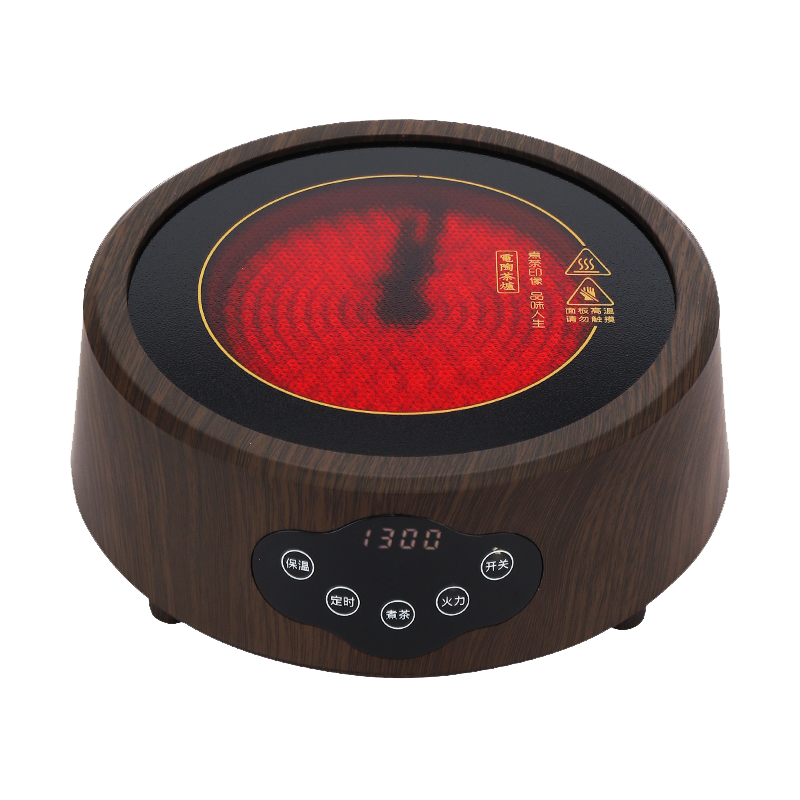 乐么电陶炉新款煮茶器家用多功能迷你小型电磁炉电热烧水煮茶炉[白色单炉]