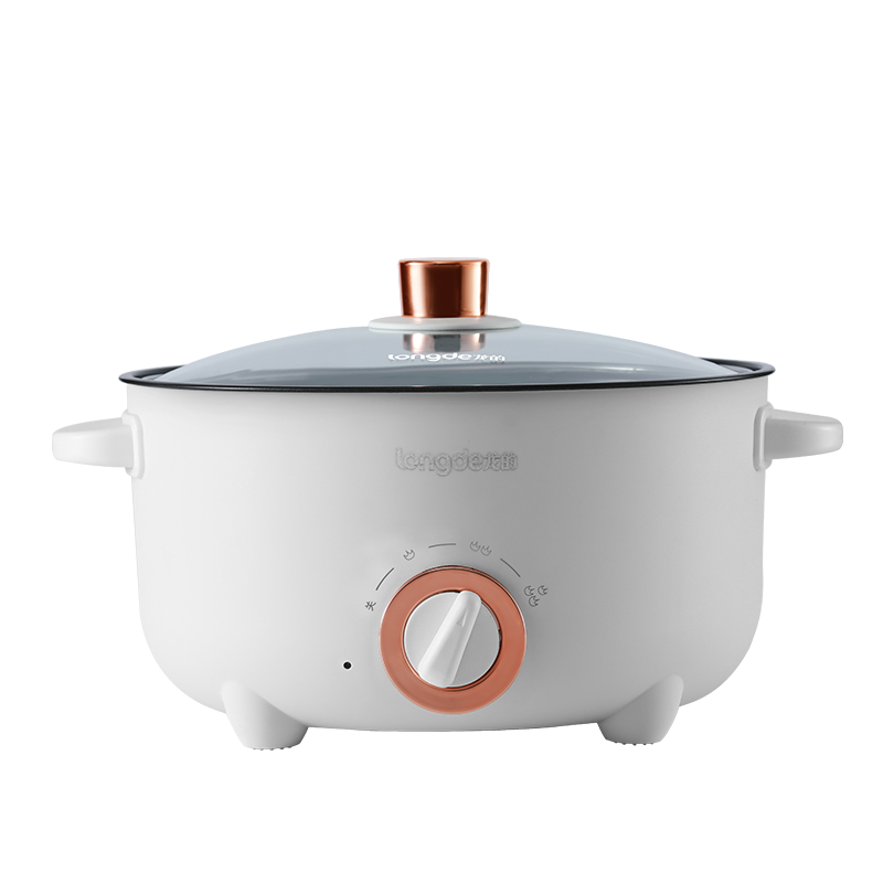 龙的(longde) 电煮锅 电炒锅 多功能锅 电火锅 电热锅 小电锅