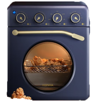 康佳(KONKA)KAO-TS8 高端多功能一体机电烤箱空气炸锅两用 18L家用小型多功能空气炸烤箱