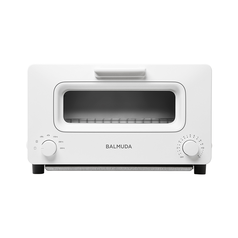 BALMUDA/巴慕达K05A日本蒸汽电烤箱迷你小型多功能烘焙智能网红家用早餐机烤面包黑色