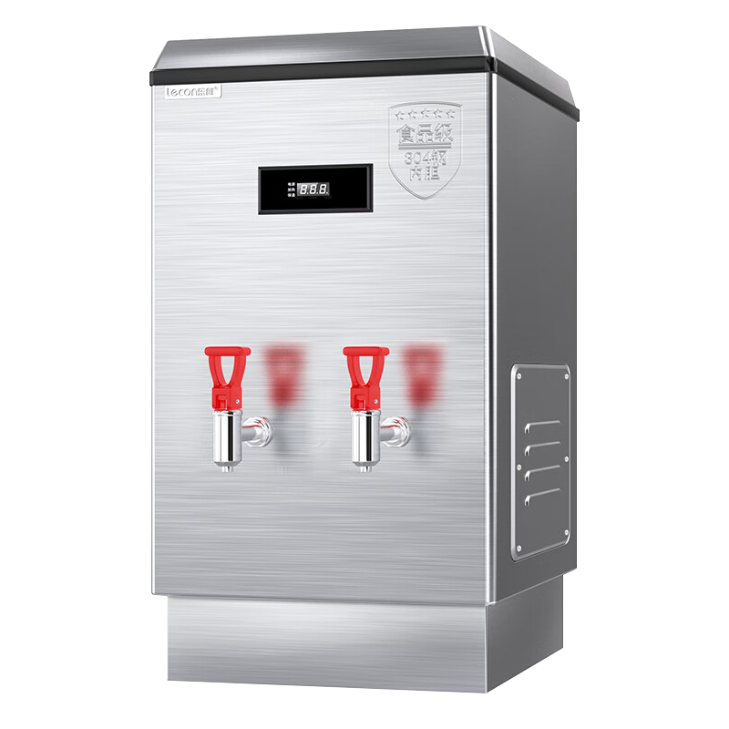 乐创(lecon)商用开水器电热烧水器烧水桶不锈钢大容量工厂饮水机餐饮店设备 60L/H 标准款ZK-60