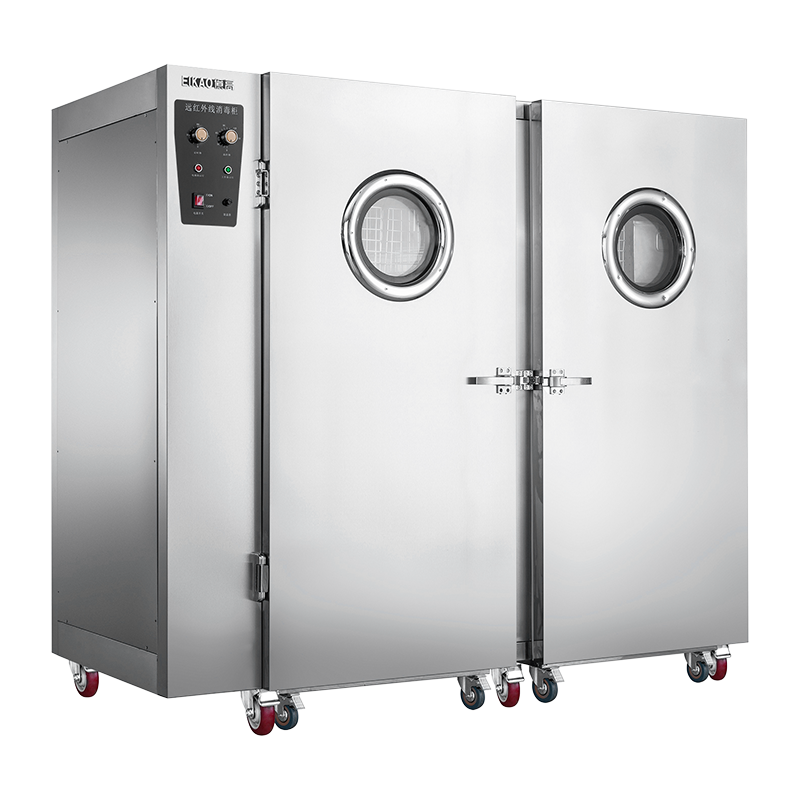 億高(EIKAO)商用消毒柜 远红外线高温 不锈钢双门 工程款 201材质