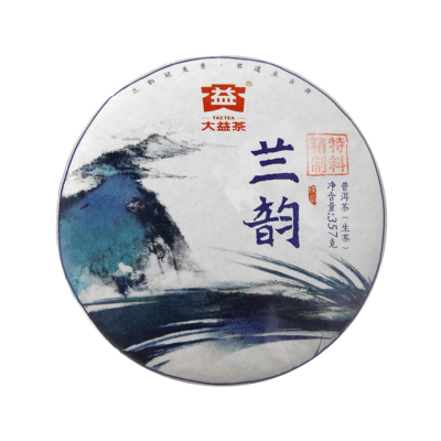 大益普洱茶 兰韵1601批次生茶357g