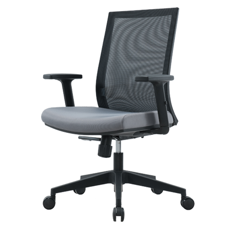 钜晟办公椅滚轮转椅网布人体工学员工椅ZCH-179B