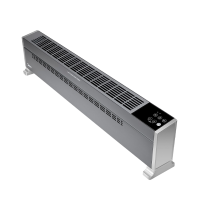 美的NDY-SMX踢脚线取暖器电暖器石墨烯加热节能暖风机家用防水居浴两用 客厅速热电暖气片 遥控烤火炉