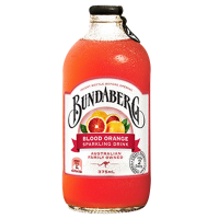澳州原装进口 宾得宝(Bundaberg) 含气血橙汁饮料 375ml*4瓶