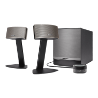 Bose Companion50多媒体扬声器系统 2.1声道3.5mm插孔 低音C50音响 桌面电脑 音 箱