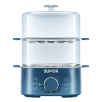 苏泊尔(SUPOR)煮蛋器 家用蒸蛋锅旋钮可定时煮蛋羹机双层蒸蛋器 迷你鸡蛋羹蒸锅煮蛋神器 Z15FK853