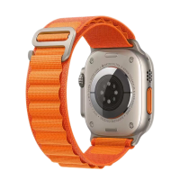 岧峣 适用苹果手表表带高山回环尼龙表带apple iwatch 8/7/6/5/4/3 se替换防水防汗透气清爽时尚回环腕带