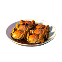 花雕醉蟹熟食加热即食300g盒装