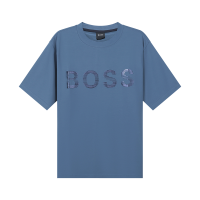 雨果博斯 HUGO BOSS 男士棉质圆领短袖T恤50472217