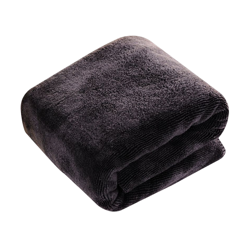 安居先森纤维毛巾清洁抹布带挂钩方巾30*30cm 一包10条 黑色