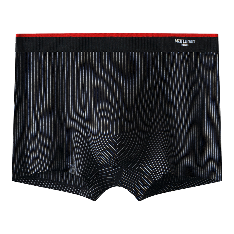 南极人男士内裤纯棉四角无痕短裤衩青少年男生宽松大码平角裤头