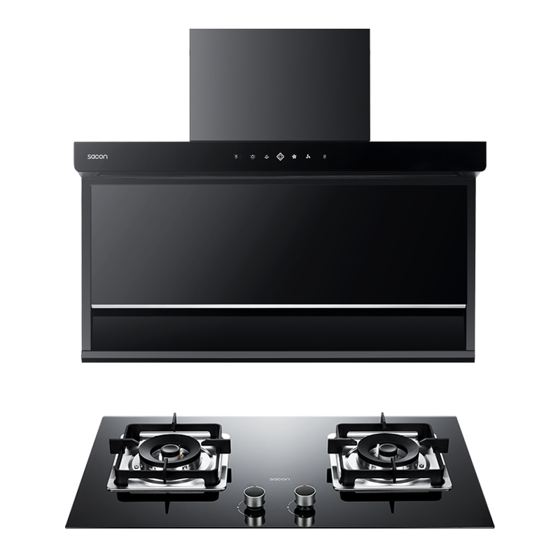 帅康烟灶套餐侧吸式厨电套装自营近吸7字型23立方大吸力吸油烟机煤气灶燃气灶两件套抽油烟机灶具套餐液化气CS270+71B