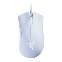雷蛇 Razer 炼狱蝰蛇标准版 白色新版 人体工程学 侧键 6400DPI 电竞游戏 有线鼠标