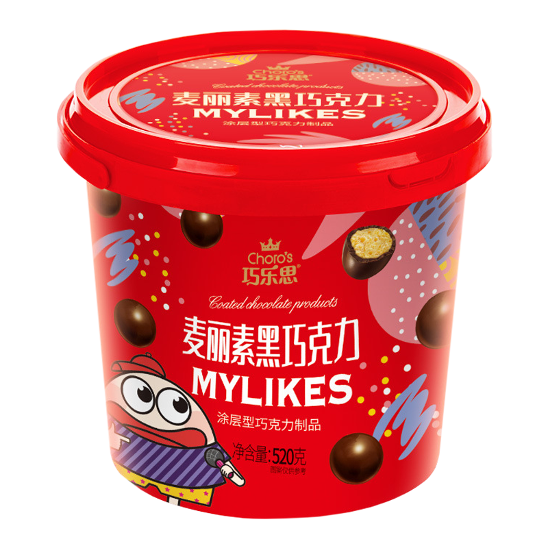 巧乐思 麦丽素520g巧克力