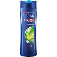 [苏宁自营]清扬(CLEAR)洗发水男女士去屑止痒洗发露活力运动/清爽控油 205g多香型薄荷家庭套装洗头膏