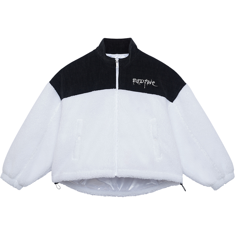 李宁反伍BADFIVE末路狂花外套女2022新款开衫长袖宽松冬季运动服