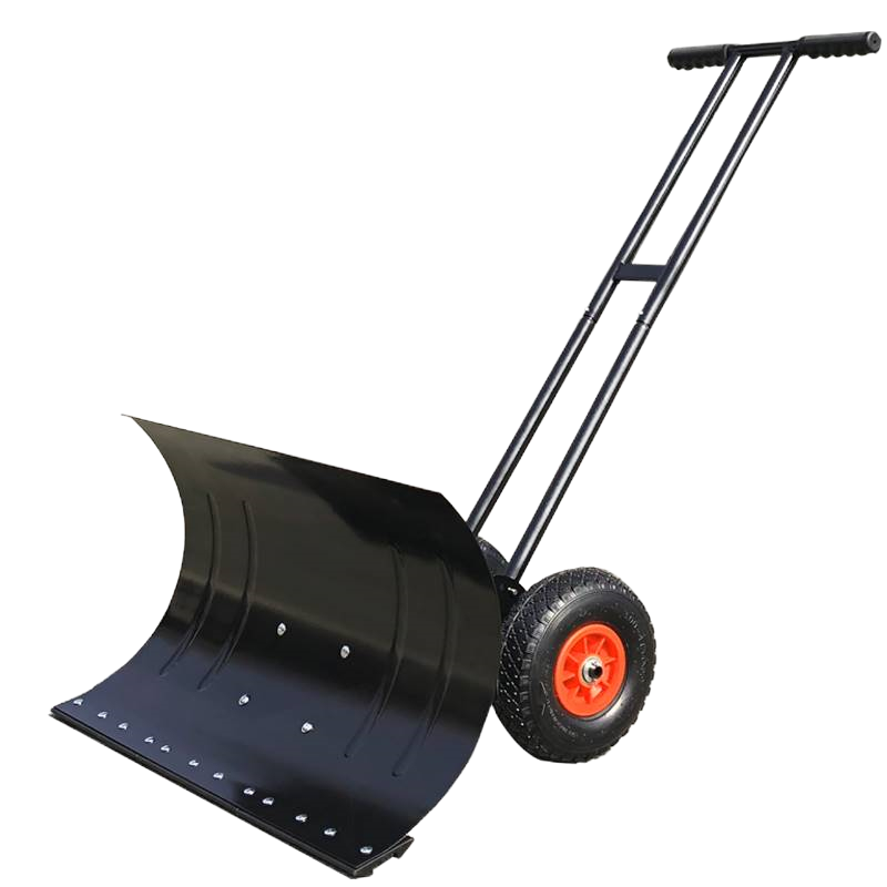 迅众 除雪神器轮式手推雪铲大号雪锹铲雪工具收粮小推车全钢多功能带轮子加厚除雪除冰手推车
