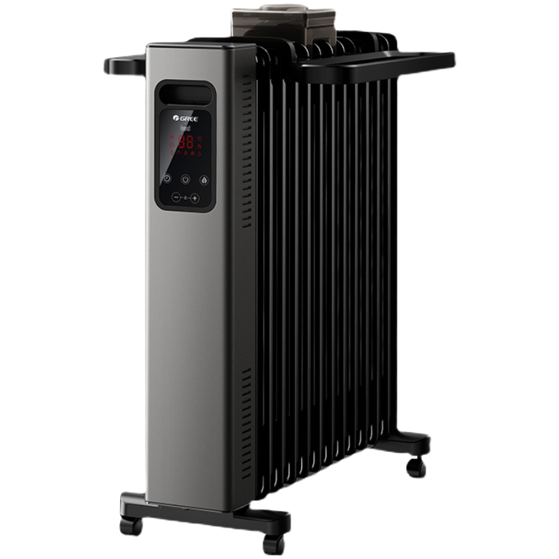 格力(GREE)取暖器电油汀NDY22-X6022B 13片加宽折边 2200W 智能WIFI控制家用电暖器干衣加湿防烫