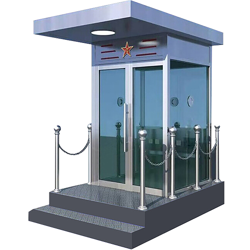 启功QG-GT50000钢结构岗亭一套