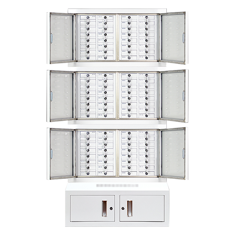 铭威盾手机信号考场会议室专用手机柜电子产品存放柜寄存柜带锁组合款96格300*776*1775