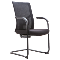 钜晟办公椅网布人体工学员工椅弓形会议椅ZCH-226C-BS