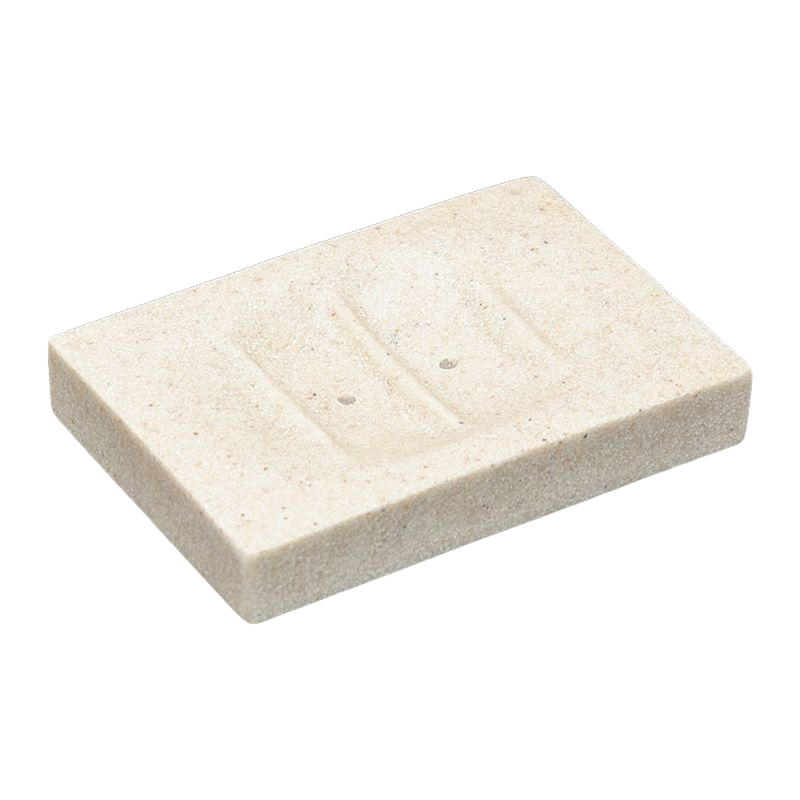 安居先森轻奢简约沥水香皂碟香皂肥皂盒 仿砂石