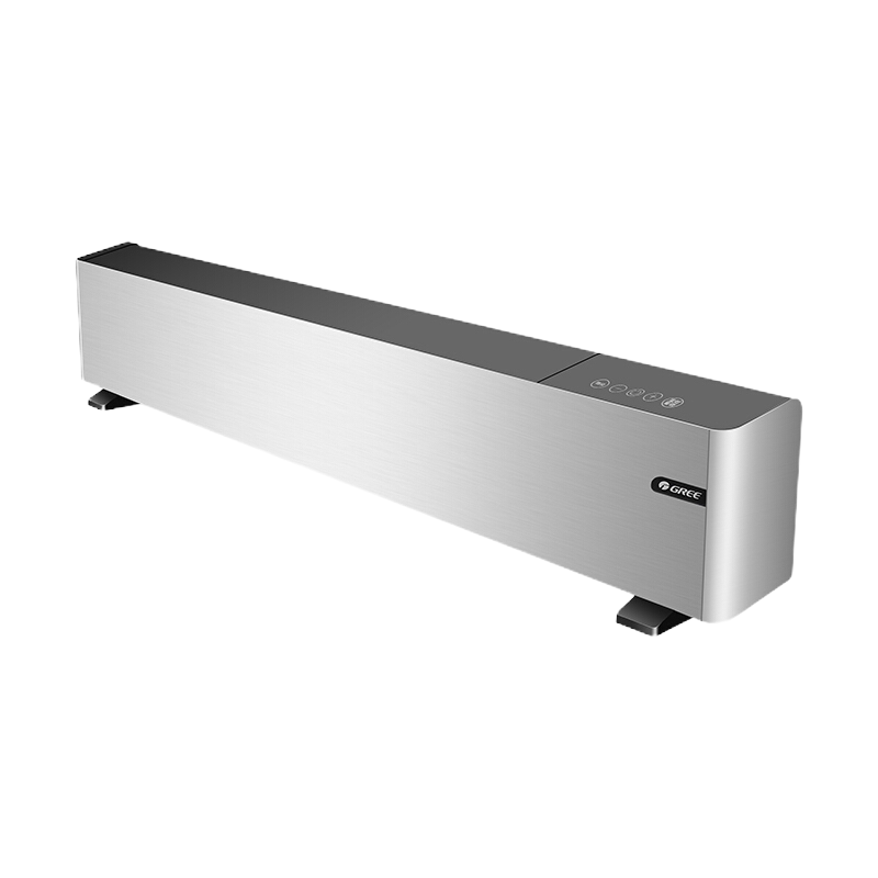 格力(GREE)取暖器踢脚线 NDJB-S6026B 2600W功率 移动地暖家用对流式电暖气片遥控节能快热烤火炉电暖器