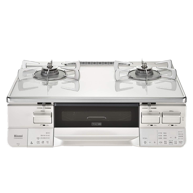 日本原装进口RINNAI/林内灶白色HOWARO CplusETS65AWK38R3GA-WL-13A天燃气煤气灶