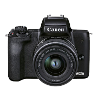 佳能(Canon)M50II(15-45)时尚微单相机 2410万像素4K视频