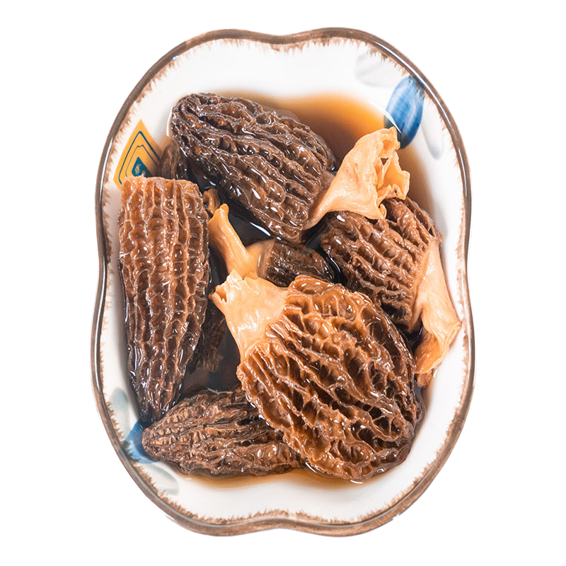 湖北三峡深山屈乡羊肚菌25g/罐干货野生煲汤特级大个新鲜食材