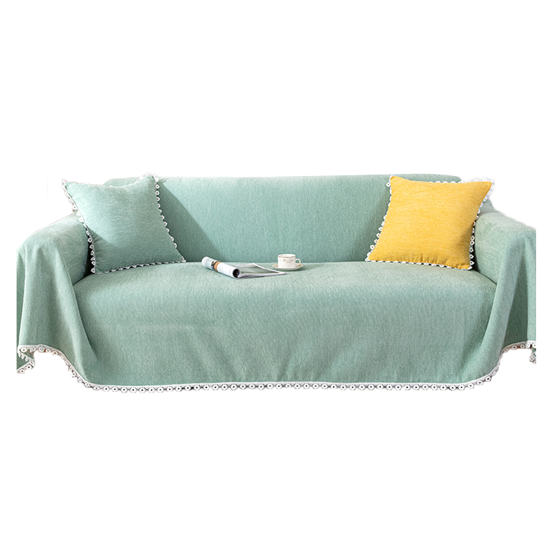 英仑风情 小清新沙发巾坐垫全盖简约现代全包沙发套垫子防滑沙发垫四季通用