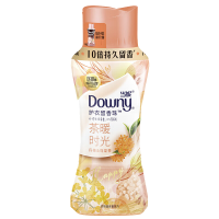 当妮(Downy)护衣留香珠 非柔顺剂 防静电 洗衣香珠 十倍持久留香 (茶暖时光) 200g/瓶*4